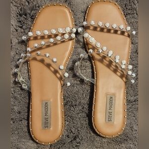 Steve Madden Jeweled Wauna Sandals